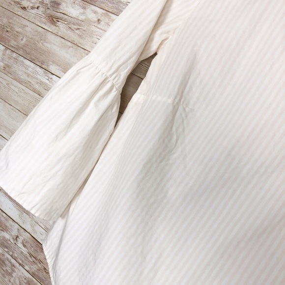 Madewell Bell Sleeve/Ruffle Sleeve Top - Picture 5 of 7